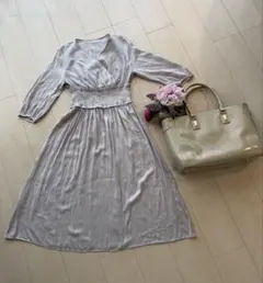 【美品】 COUP DE CHANCE カシュクールワンピース M