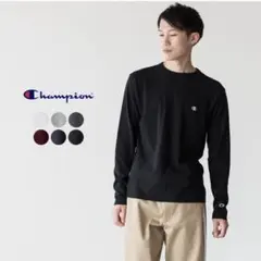 Champion 長袖カットソー ブラック　Mサイズ　Ｔシャツ ロンT