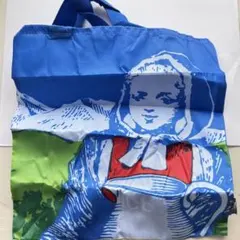 ヨーグルッペ　ガチャ エコバッグ　青