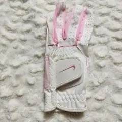 新品 Nike レディース ゴルフグローブ ホワイト/ピンク20 左手 即購入◎