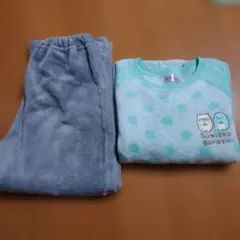 すみっコぐらし パジャマセット 水色 グレー