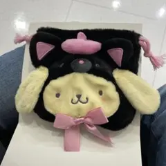 ポムポムプリン 巾着 シークレット まっくろあにまるず サンリオ
