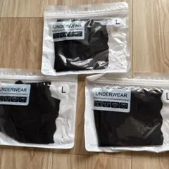 黒 Lサイズ 下着 3枚セット