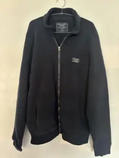 Abercrombie & Fitch フリースジャケット XL 紺色