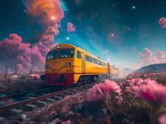 時間旅行No.1　オリジナルデジタルアート
