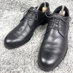 PADRONE パドローネ ダービー プレーントゥ シューズ40/黒