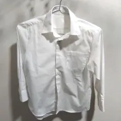 ホワイト長袖シャツ 130cm