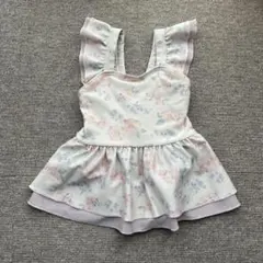 petit main 花柄ワンピース水着 女の子用 サイズ100