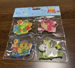 【香港ディズニー】トイ・ストーリー マグネット　4個セット