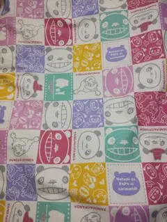 パンダコパンダ オックス布 ピンク50cm