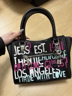 GUESS ブラック ハンドバッグ ショルダーバッグ
