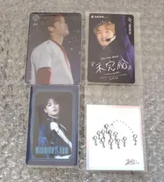 JO1 與那城奨 KIZUNA クリアトレカ ステッカー 未完成 ムビチケ
