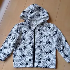 キッズ　パーカー　110 ハローキティ　裏起毛