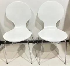廃盤品】IKEA イケア ELMER エルマー スタッキングチェア 2脚 希少