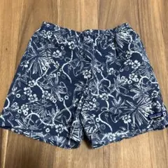 patagonia 花柄ショートパンツ M ネイビー