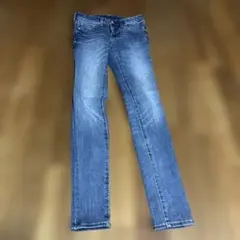 GUストレッチスキニーデニムXS 58