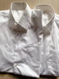2枚　半袖ホワイトスクールシャツ サイズ150 155 男児