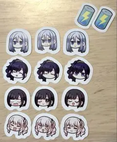 クリフェス　ステッカー　フレークシール　ニーゴ