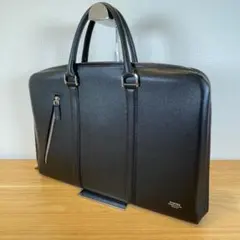 ✨PORTER✨アベニュー ビジネスバッグ ブラック ロゴ レザー AVENUE(アベニュー) BRIEFCASE(L) | 吉田カバンホームページ