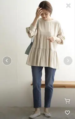 アーバンリサーチドアーズ　ストレッチテーパードデニム　38