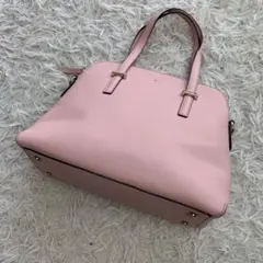 【美品】ケイトスペード ショルダーバッグ ハンドバッグ 2way ピンクレザー