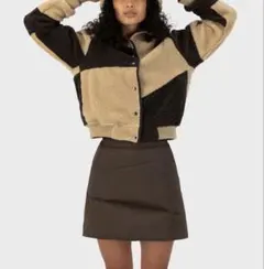 ウールリッチ　ボアブルゾン　woolrich ダニエル・カタリ　コラボ