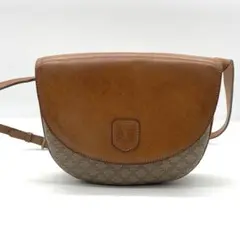 CELINE セリーヌ マカダム ショルダーバッグ ベージュ ブラウン ポーチのサムネイル
