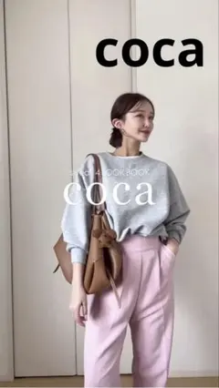 coca ソフトスウェットビッグサイズトップス M size グレー