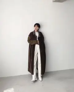 クラネ　CLANE リバーシブルボアコートのサムネイル