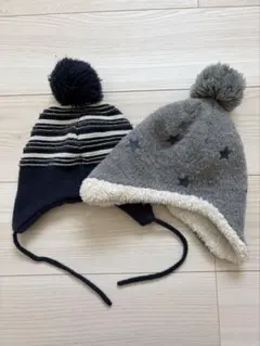 ニット帽　2枚セット　H&M 1歳　2歳　3歳　4歳