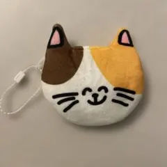おえかきさん みけ ぬいぐるみポーチ