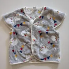 フリース スリーパー 80cm 鶏柄