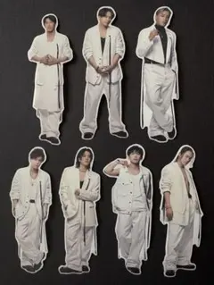 三代目JSOULBROTHERS 実写ミニステッカー