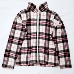 Sirmione チェック柄フリースジャケット 130cm