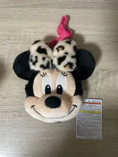 ミニーマウス レオパード柄ポーチ