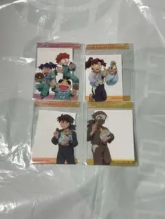 新品未使用全4種コンプセット 忍たま乱太郎オリジナルクリアカード ファミマ限定②