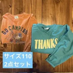 長袖カットソー size110 2点セット　BREEZE