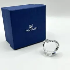 【美品】スワロフスキー ラブハート Mサイズ クリスタル 置物 箱付き