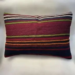 オールドキリムクッションカバー ヤムット 46x28cm - メルカリ
