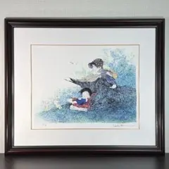 ジブリART OF GHIBLI 魔女の宅急便 セルセットアップ 「海に浮かぶ街