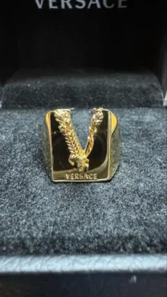 Versace Gold Barocco V Ring 13号のサムネイル