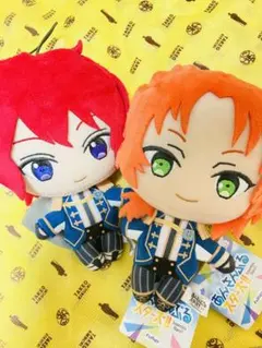 あんさんぶるスターズ あんスタ knights ぬいぐるみ 朱桜司　月永レオ