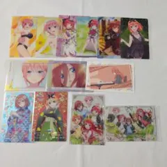 五等分の花嫁 ごとよめ カード まとめ売り 箔押しあり