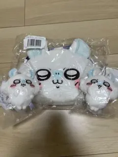 モモンガだらけくじ　D賞おかおショルダーバッグ　E賞マスコットもぐもぐ　キラキラ