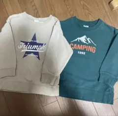 裏毛 トレーナー 100