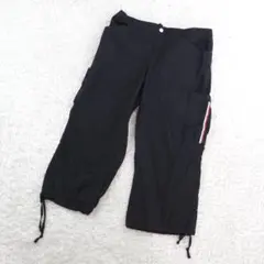 G4451*le coq 運動褲 運動褲 尼龍褲 黑色 L