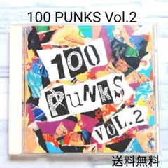 100 PUNKS Vol.2 CD オムニバス 送料 パンクCD