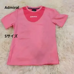 Admiral 　アドミラル　オレンジピンク　 　　レディース　Tシャツ　Sのサムネイル