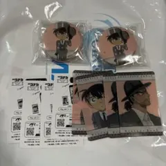 江戸川コナン 大和敢助名探偵コナン セガラッキーくじ 缶バッジ クリアカード