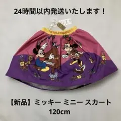 【新品タグ付き】ミッキー ミニー スカート 120cm リトシー しまむら